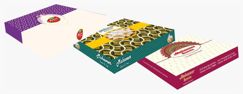 Sweet box range printed by Balaji Grapics, Erode