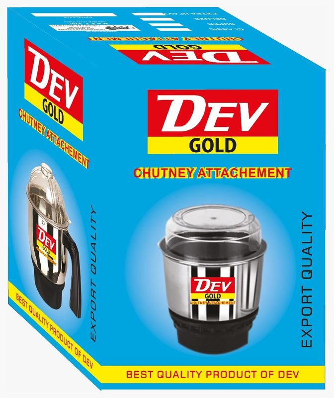 DEV Gold appliance carton printed by Balaji Grapics, Erode